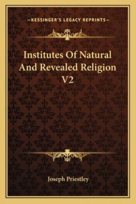 Institutes Of Natural And Revealed Religion V2 1162808837 Book Cover