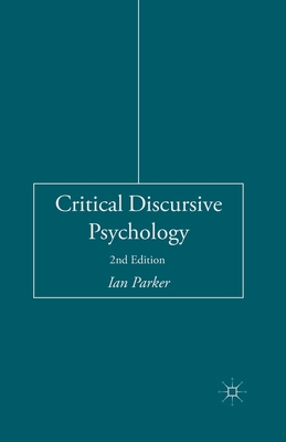 Critical Discursive Psychology 1349503738 Book Cover