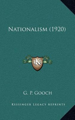 Nationalism (1920) 1164221124 Book Cover