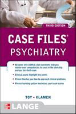 Case Files Psychiatry, Third Edition (LANGE Cas... 0071598650 Book Cover