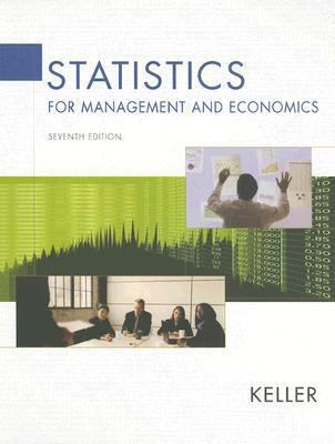 Statistics for Management and Economics [With C... 0534491243 Book Cover