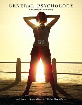 General Psychology: With Spotlights on Diversity 0558078001 Book Cover
