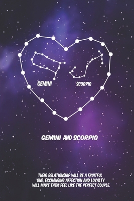 Paperback 2020 The Astrology of Love between Gemini and scorpio: horoscope,love, relationship and compatibility: Lined Notebook / journal gift, 110 pages, 6x9 inches, matte finish cover Book