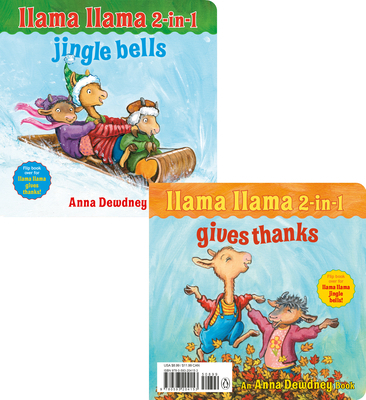 Llama Llama 2-In-1: Gives Thanks/Jingle Bells 0593204158 Book Cover