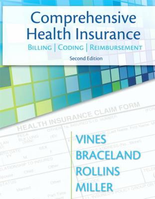 Comprehensive Health Insurance: Billing, Coding... 0132966891 Book Cover