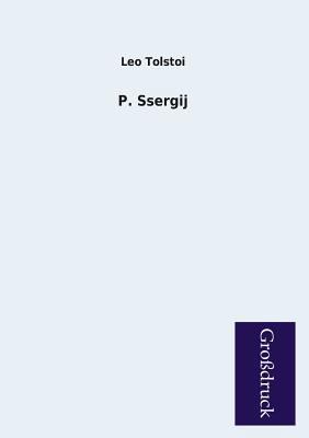 P. Ssergij [German] 3955842290 Book Cover