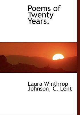 Poems of Twenty Years. 1140612697 Book Cover