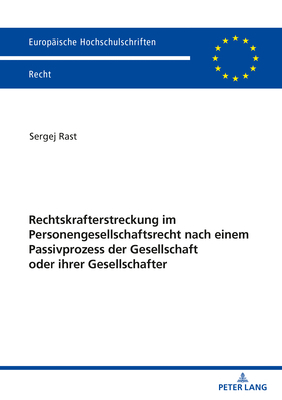 Rechtskrafterstreckung Im Personengesellschafts... [German] 3631851332 Book Cover