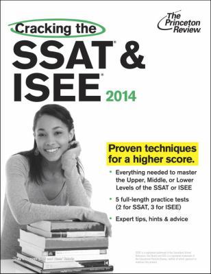 Cracking the SSAT & ISEE, 2014 Edition 0307946177 Book Cover