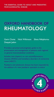 Oxford Handbook of Rheumatology 4e 0198728255 Book Cover