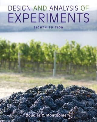 Design and Analysis of Experiments 1118146921 Book Cover