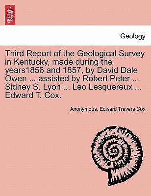 Third Report of the Geological Survey in Kentuc... 1240917929 Book Cover