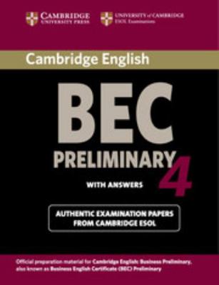 Cambridge BEC 4 Preliminary 0521739233 Book Cover