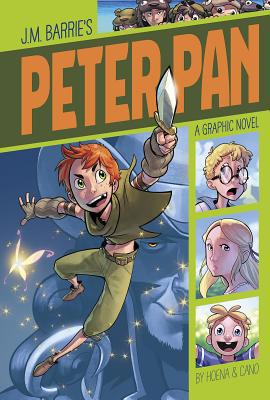 Peter Pan: A Graphic Novel 1496503805 Book Cover