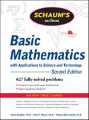 Schaum's Outline of Basic Mathematics with Appl... 0071611592 Book Cover