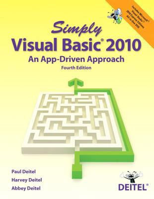 Simply Visual Basic 2010 (Book w/ DVD) B00A2KJ82O Book Cover
