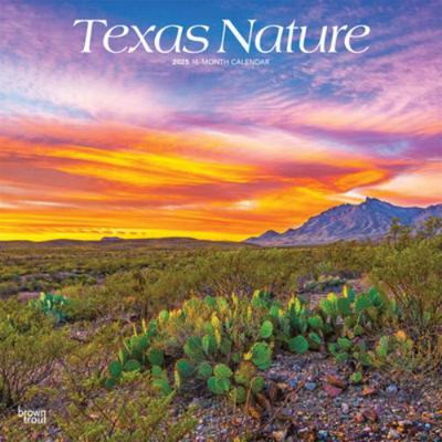 Texas Nature 2025 12 X 24 Inch Monthly Square W... 1975475771 Book Cover