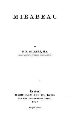 Mirabeau 1530691710 Book Cover