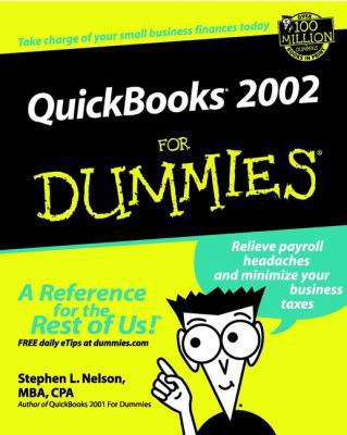 QuickBooks 2002 For Dummies 076450892X Book Cover