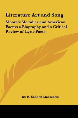 Literature Art and Song: Moore's Melodies and A... 1161498702 Book Cover