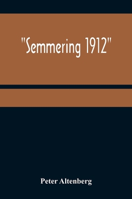 Semmering 1912 [German] 935637421X Book Cover