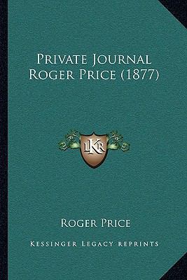 Private Journal Roger Price (1877) 1166292592 Book Cover