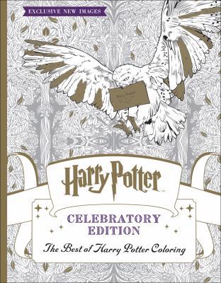 The Best of Harry Potter Coloring: Celebratory ... 1338166603 Book Cover