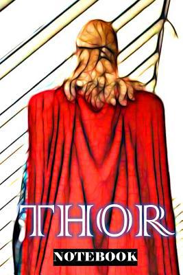 Thor: The Power of Thunder; Notebook 6 x 9 1094636762 Book Cover
