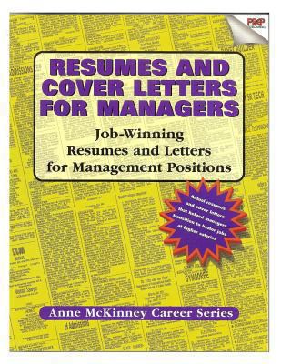 Resumes & Cover Letters For Managers 1475094434 Book Cover