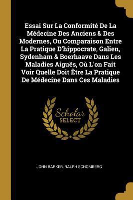 Essai Sur La Conformité De La Médecine Des Anci... [French] 0274766108 Book Cover