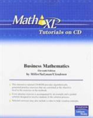 Business Mathematics Mathxl 0321538021 Book Cover