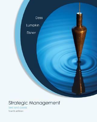 Strategic Management: Text and Cases 0073404985 Book Cover