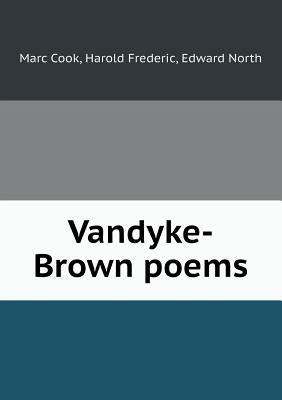 Vandyke-Brown Poems 5518441223 Book Cover