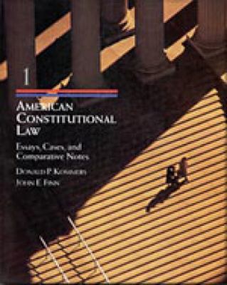 Constitutional Law (Political Science) 0534539378 Book Cover