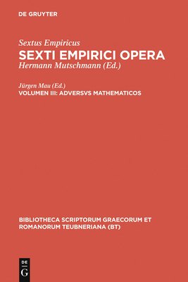 Adversus mathematicos [Greek, Ancient (to 1453)] 3110256304 Book Cover