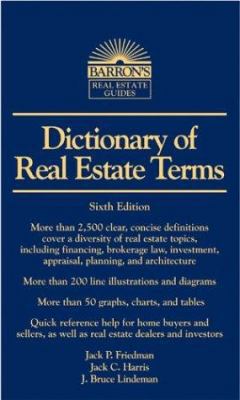 Dictionary of Real Estate Terms 0764124463 Book Cover