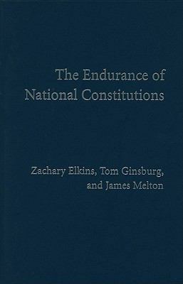 The Endurance of National Constitutions 0521515505 Book Cover