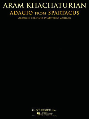 Adagio from Spartacus: Piano Solo Sheet Music A... 1423462769 Book Cover
