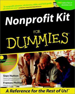 Nonprofit Kit for Dummies? [With CD-ROM] 076455347X Book Cover