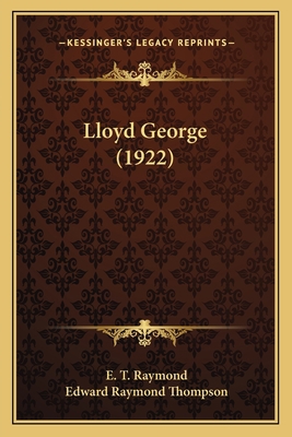 Lloyd George (1922) 1167007670 Book Cover