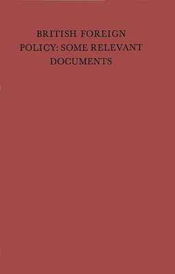British Foreign Policy 0313203709 Book Cover