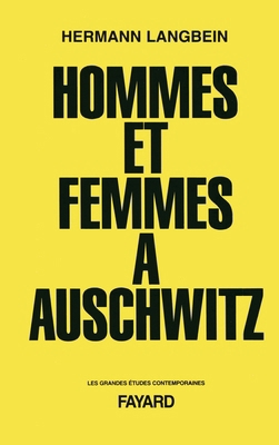 Hommes et femmes à Auschwitz [French] 2213602654 Book Cover