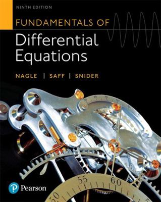 Fundamentals of Differential Equations Plus Myl... 0134768744 Book Cover