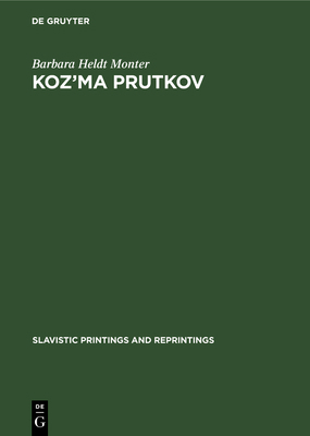 Koz'ma Prutkov: The Art of Parody 3111030652 Book Cover