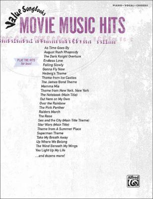 Value Songbooks -- Movie Music Hits: Piano/Voca... 0739063502 Book Cover
