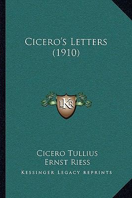 Cicero's Letters (1910) [Latin] 1165940906 Book Cover