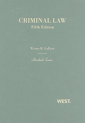 Criminal Law 0314912681 Book Cover