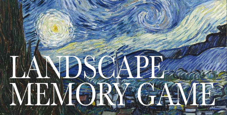 Landscape Memory Game 9063697295 Book Cover