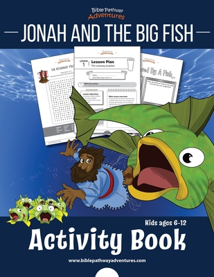 Jonah and the Big Fish Activity Book 1777160154 Book Cover