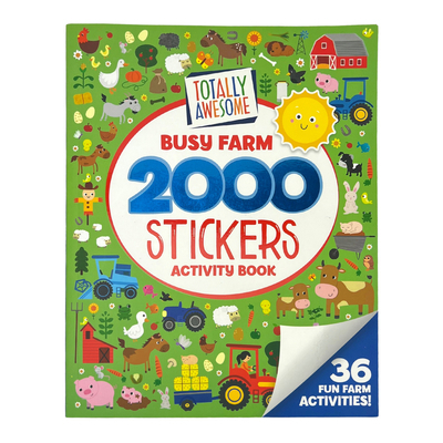 Totally Awesome 2000 Stickers Busy Farm Activit... 1680528548 Book Cover